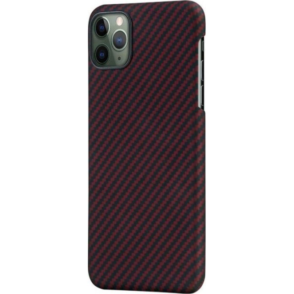 

Pitaka MagEZ Case чехол для iPhone 11 Pro Max Black/Red