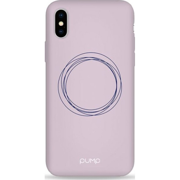 

Pump Silicone Minimalistic Case чехол для iPhone XR Circles on Light