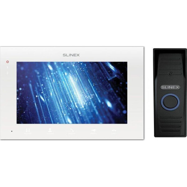 

Видеодомофон комплект Slinex SQ-07MTHD White и ML-15HD Black