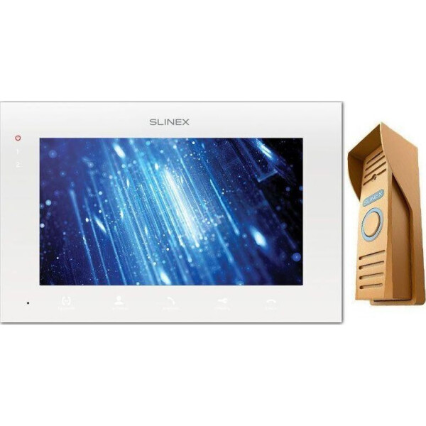 

Видеодомофон комплект Slinex SQ-07MTHD White и ML-15HD Cooper