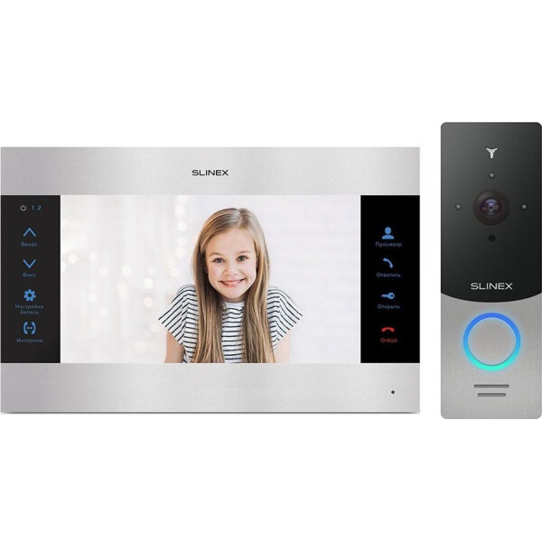 

Комплект видеодомофона Slinex SL-10M White и ML-20IP Silver