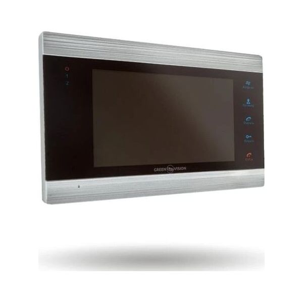 IP видеодомофон Green Vision GV-055-AHD-J-VD7SD Silver (LP6745)