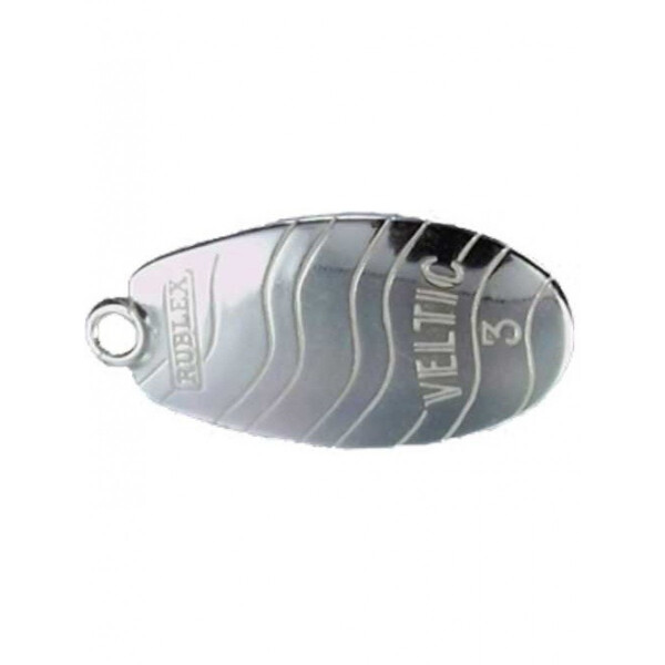 

Блесна Rublex Veltic-SP №2 3g PLATA