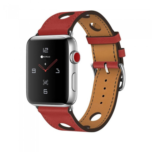

COTEetCI Fashion W15 Leather for Apple Watch 38mm Red (WH5220-RD)