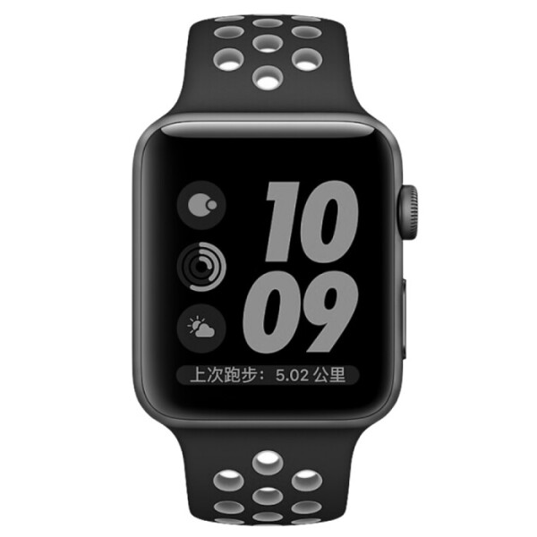 

COTEetCI W12 Apple Watch Nike band 38mm (WH5217-BK-GY)