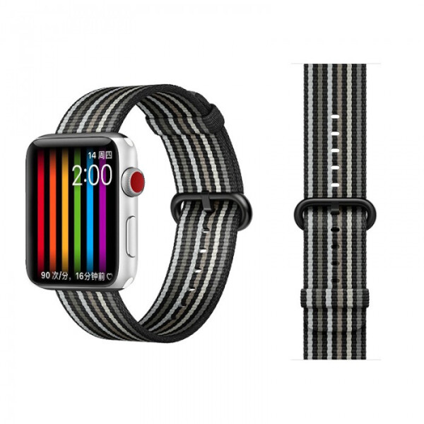 

COTEetCI W30 Rainbow Nylon Band For Apple Watch 38mm (WH5250-BG)