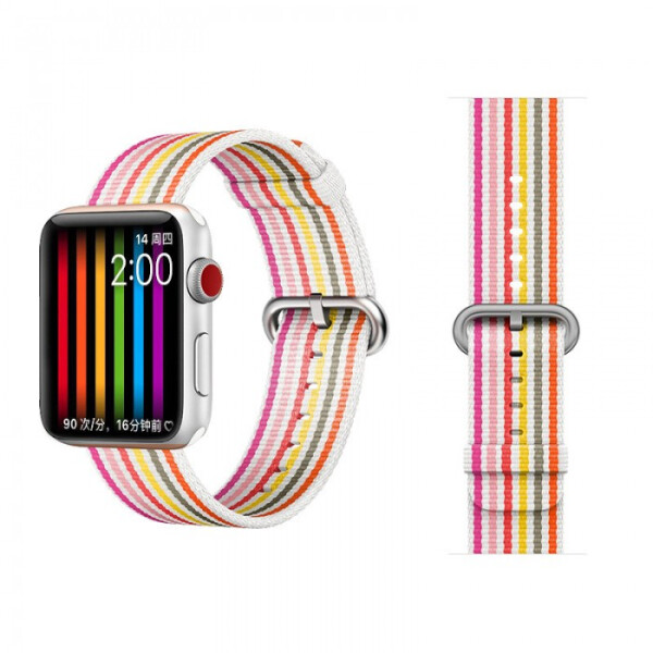 

COTEetCI W30 Rainbow Nylon Band For Apple Watch 42mm (WH5251-WP)