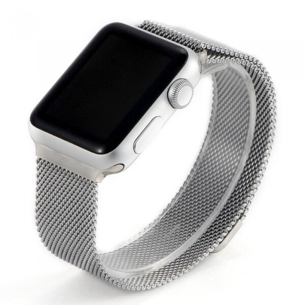 

COTEetCI W6 Magnet Band for Apple Watch 38mm Silver