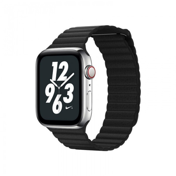

Coteetci W7 Leather Magnet Band For Apple Watch 38mm/40mm (WH5205-BK)