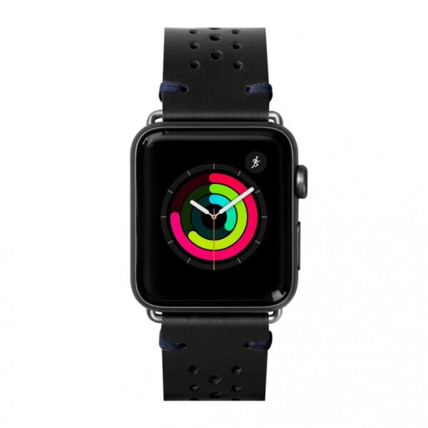 

Laut HERITAGE ремешок для Apple Watch 42/44 мм, смоляной (Jet Black)