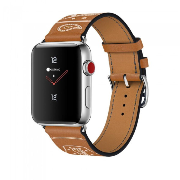 

Кожаный ремешок COTEetCI W13 коричневый для Apple Watch 38/40 мм