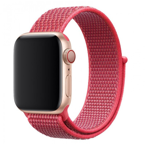 

Ремешок Coteetci W17 ярко-розовый для Apple Watch 42/44mm