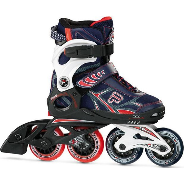 

Роликовые коньки Fila 15 10615137 WIZY M (32-35) blue/red (110733)