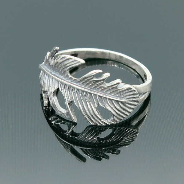 

Серебряное кольцо Diva Невесомость черненое 17 размер (045к)