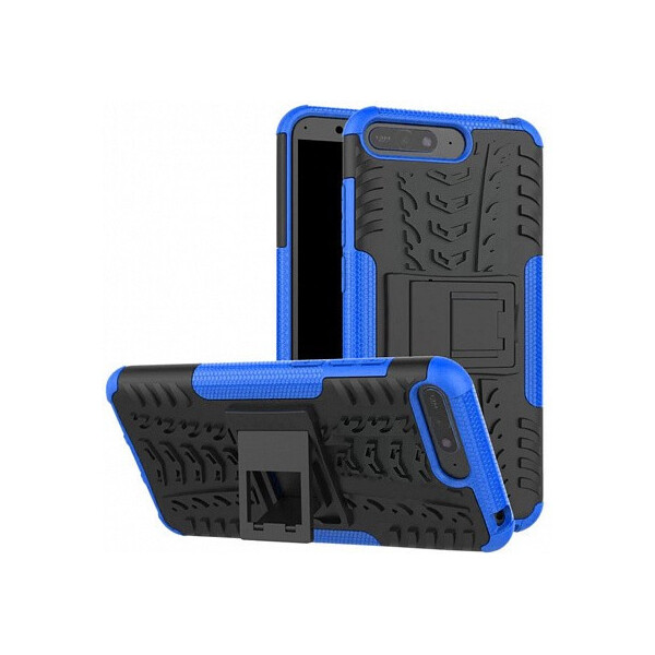 

Чехол-накладка TOTO Dazzle Kickstand 2 in 1 Case Huawei Y6 2018 Blue'