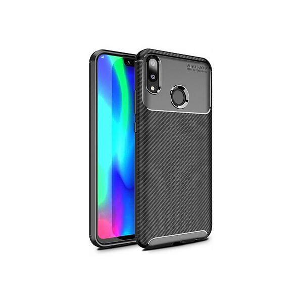 

Чехол-накладка Ipaky Carbon Fiber Series/Soft TPU Case Huawei Y9 2019 Black'