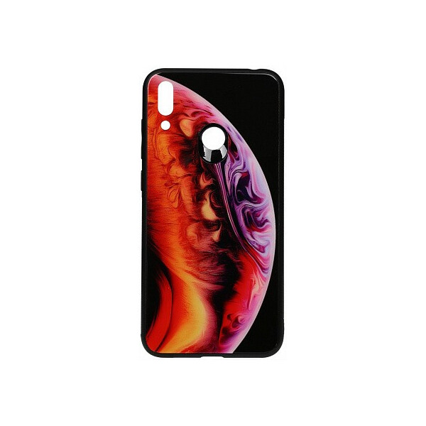 

Чехол-накладка TOTO Print Glass Space Case Huawei Y7 2019 Amethyst'