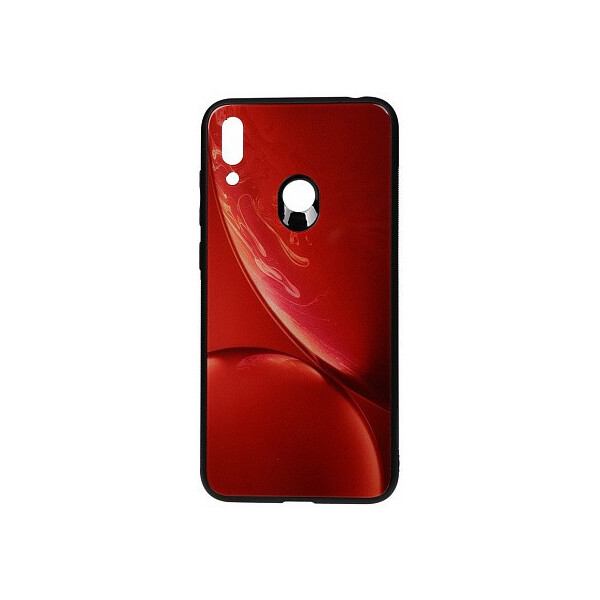 

Чехол-накладка TOTO Print Glass Space Case Huawei Y7 2019 Red'