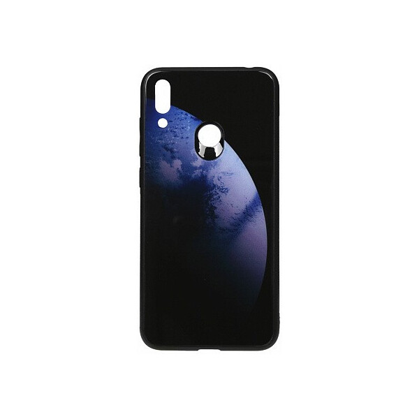 

Чехол-накладка TOTO Print Glass Space Case Huawei Y7 2019 Dark Blue'