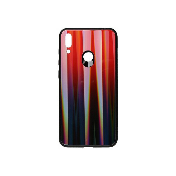 

Чехол-накладка TOTO Aurora Print Glass Case Huawei Y7 2019 Red'