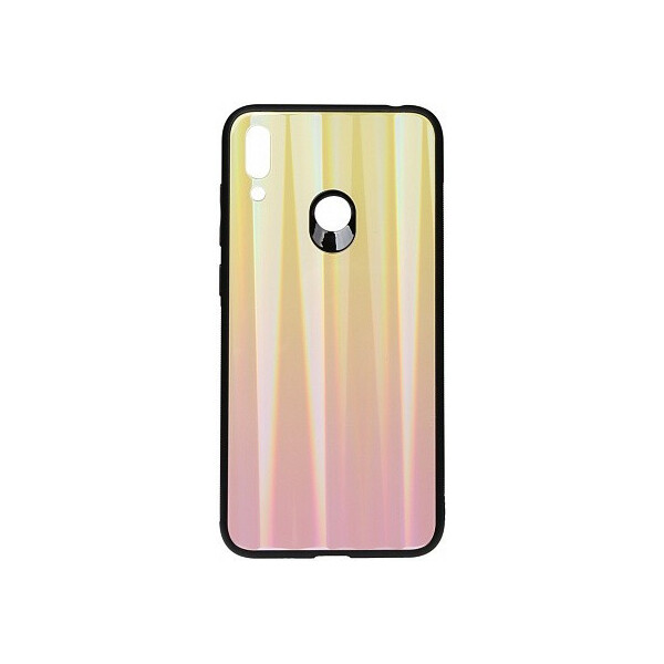 

Чехол-накладка TOTO Aurora Print Glass Case Huawei Y7 2019 Pink'