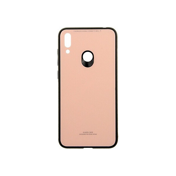 

Чехол-накладка TOTO Pure Glass Case Huawei Y7 2019 Pink'