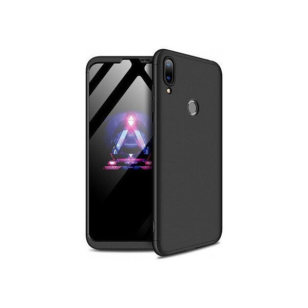 

Чехол-накладка GKK 3 in 1 Hard PC Case Huawei Y7 2019 Black'