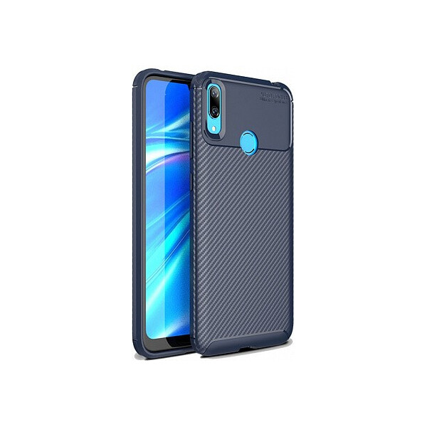 

Чехол-накладка Ipaky Carbon Fiber Series/Soft TPU Case Huawei Y7 2019 Blue'