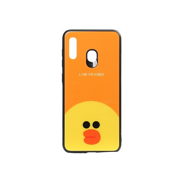 

Чехол-накладка TOTO Cartoon Print Glass Case Huawei Y7 2019 Line friends Sally'