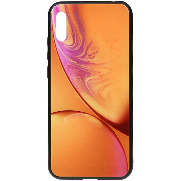 

Чехол-накладка TOTO Print Glass Space Case Huawei Y6 2019 Yellow