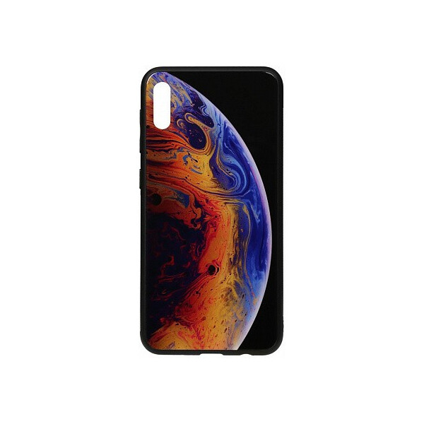 

Чехол-накладка TOTO Print Glass Space Case Huawei Y6 2019 Violet'
