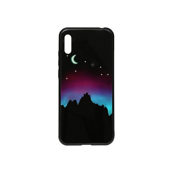 

Чехол-накладка TOTO Night Light Print Glass Case Huawei Y6 2019 Young Moon'