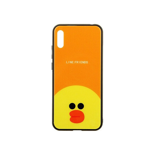 

Чехол-накладка TOTO Cartoon Print Glass Case Huawei Y6 2019 Line friends Sally'