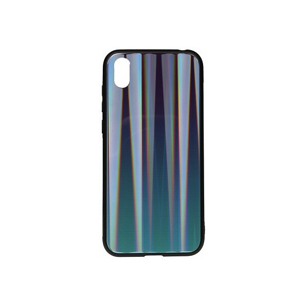 

Чехол-накладка TOTO Aurora Print Glass Case Huawei Y5 2019 Blue'