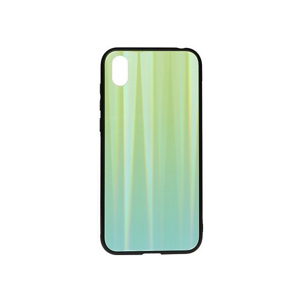 

Чехол-накладка TOTO Aurora Print Glass Case Huawei Y5 2019 Green'