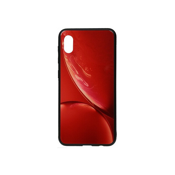 

Чехол-накладка TOTO Print Glass Space Case Huawei Y5 2019 Red'