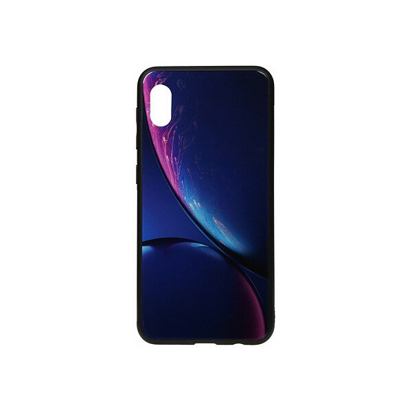 

Чехол-накладка TOTO Print Glass Space Case Huawei Y5 2019 Blue'