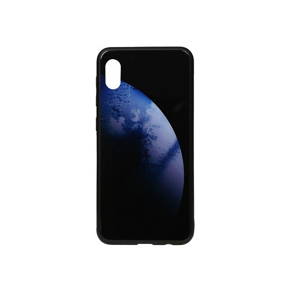 

Чехол-накладка TOTO Print Glass Space Case Huawei Y5 2019 Dark Blue'
