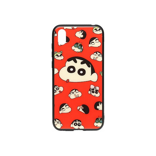 

Чехол-накладка TOTO Cartoon Print Glass Case Huawei Y5 2019 A monkey'