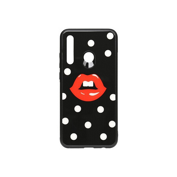 

Чехол-накладка TOTO Cartoon Print Glass Case Huawei P Smart Z Red Lips'