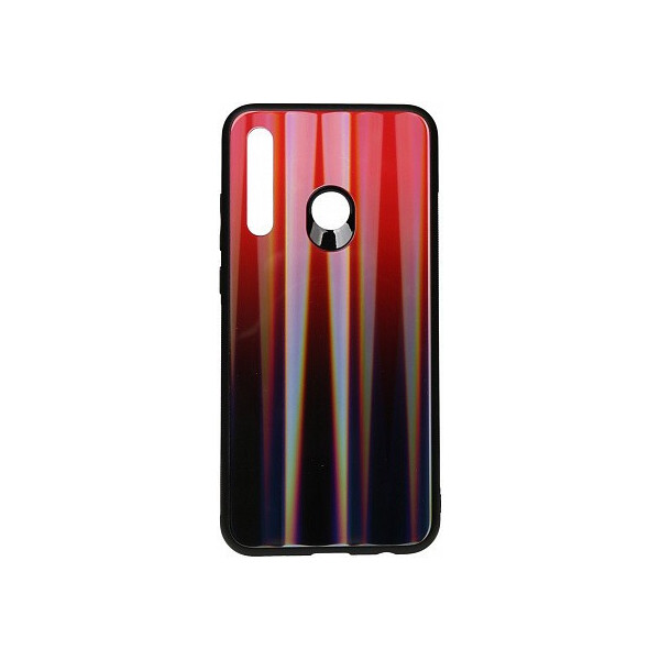 

Чехол-накладка TOTO Aurora Print Glass Case Huawei P Smart+ 2019 Red'