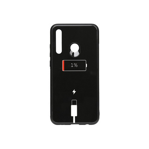 

Чехол-накладка TOTO Cartoon Print Glass Case Huawei P Smart+ 2019 Battery Charge'