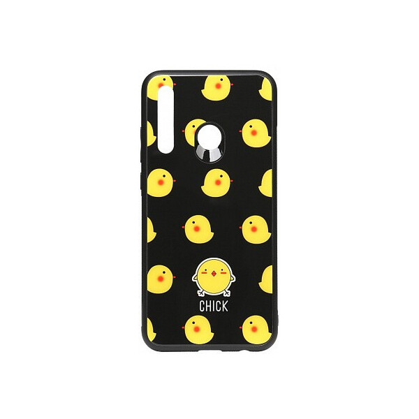 

Чехол-накладка TOTO Cartoon Print Glass Case Huawei P Smart+ 2019 Chick'