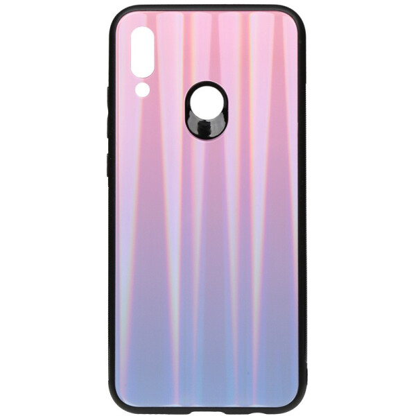 

Чехол-накладка TOTO Aurora Print Glass Case Huawei P Smart 2019 Lilac