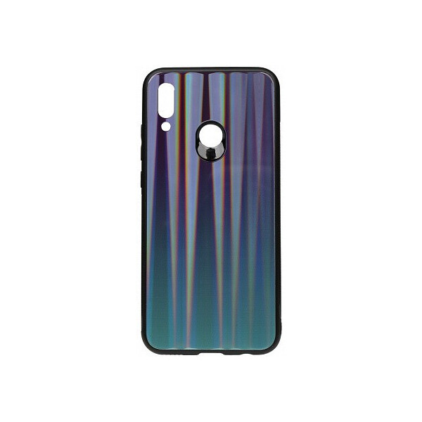 

Чехол-накладка TOTO Aurora Print Glass Case Huawei P Smart 2019 Blue'