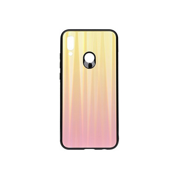 

Чехол-накладка TOTO Aurora Print Glass Case Huawei P Smart 2019 Pink'
