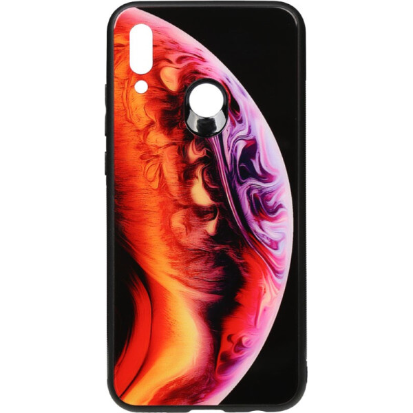 

Чехол-накладка TOTO Print Glass Space Case Huawei P Smart 2019 Amethyst