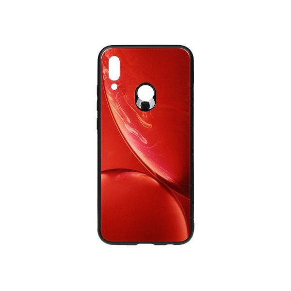 

Чехол-накладка TOTO Print Glass Space Case Huawei P Smart 2019 Red'