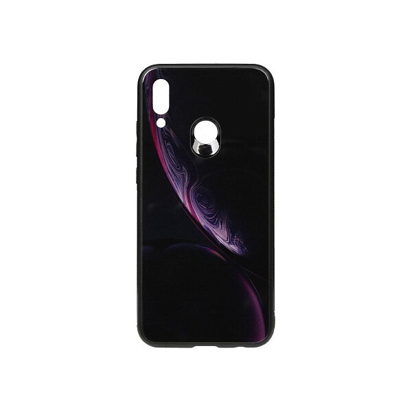 

Чехол-накладка TOTO Print Glass Space Case Huawei P Smart 2019 Black'