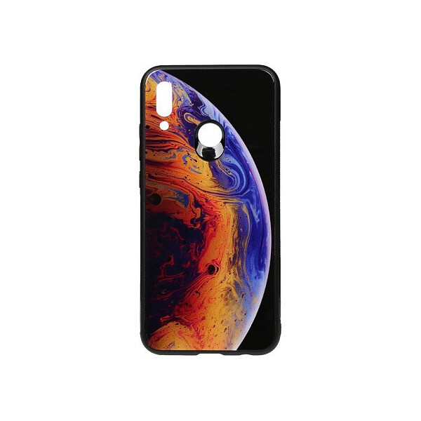 

Чехол-накладка TOTO Print Glass Space Case Huawei P Smart 2019 Violet'